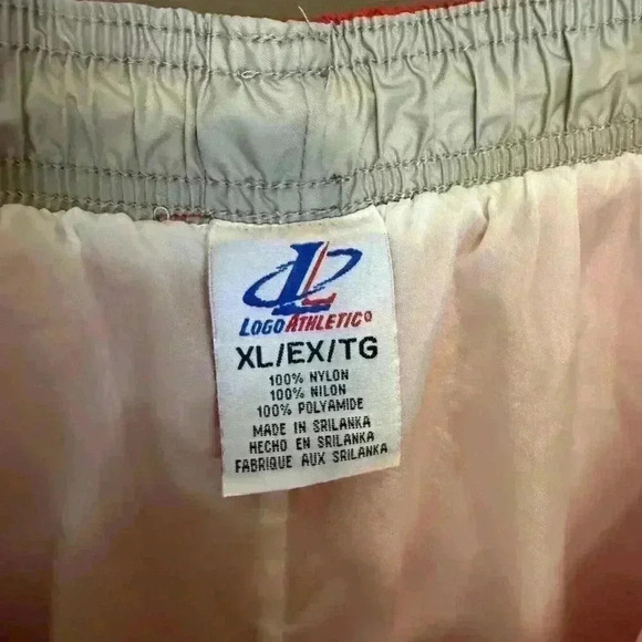 ProTuff Ohio State Buckeyes College Football Running Nylon Jogger Scarlet Grey L - Picture 13 of 13